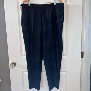 Perry Ellis Mens Black Dress Pants Trousers Waist 40